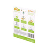 The Bugo - Bed Bug Sticky Rings - Place Around Bed Legs & Catch Bed Bugs (Pack of 12)