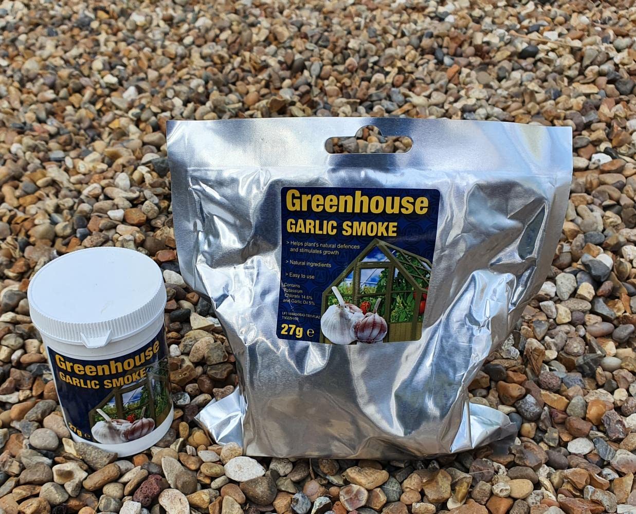 Greenhouse Garlic Smoke - Natural Greenhouse Fumigator Stimulates Plants & Repels Pests