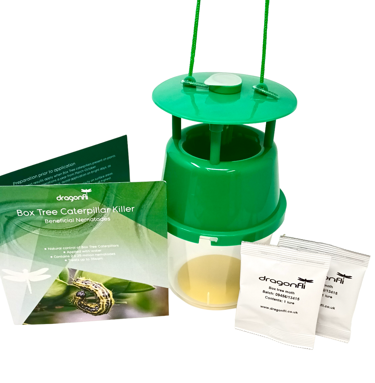 Box Tree Caterpillar Nematodes & Box Tree Moth Trap Bundle