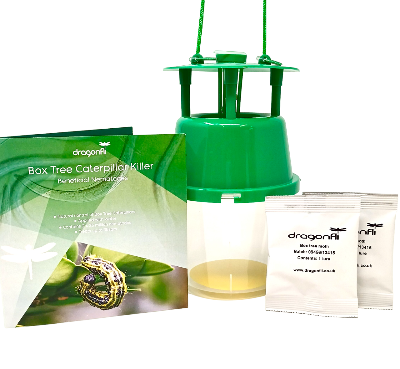 Box Tree Caterpillar Nematodes & Box Tree Moth Trap Bundle