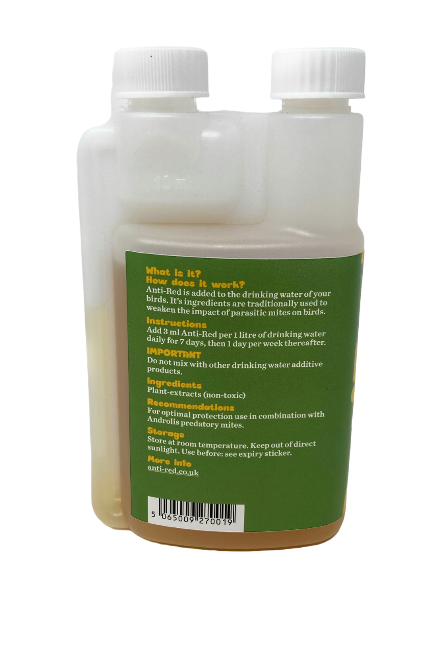 Anti-Red Chicken Mite Control - Water Additive Solution - Combat Red Mites & Protect Poultry