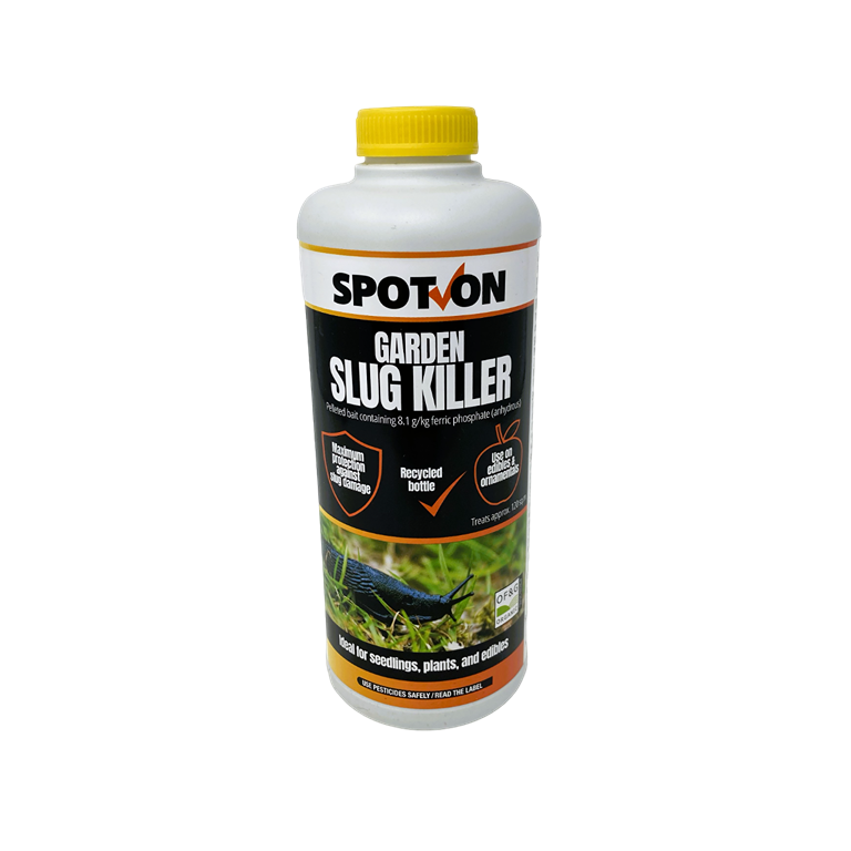 Spot On - Garden Slug Killer Pellets (Ferric Phosphate) - 600g