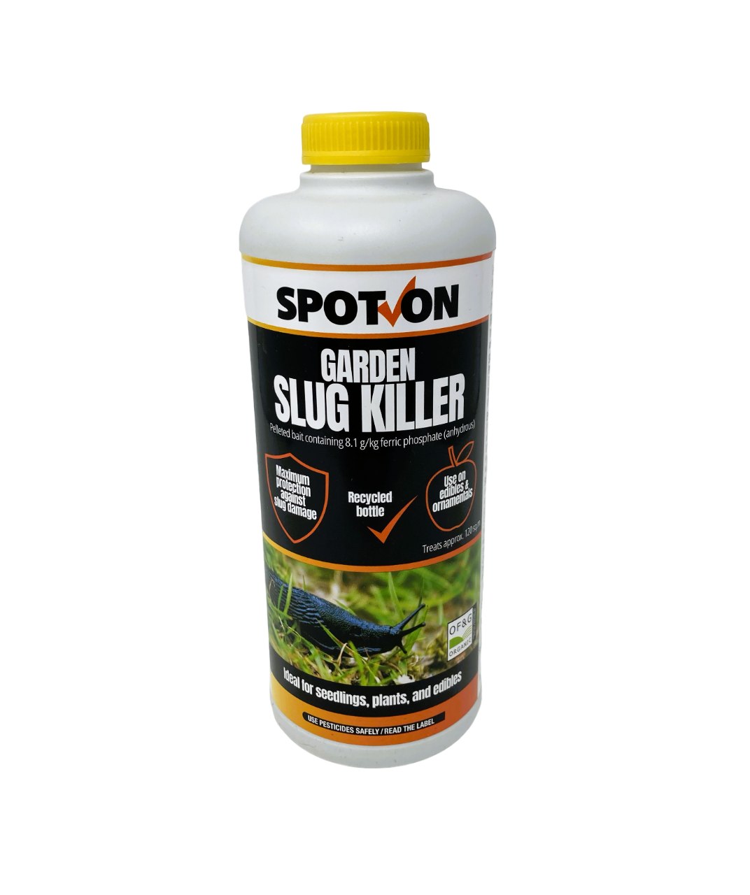Spot On - Garden Slug Killer Pellets (Ferric Phosphate) - 600g