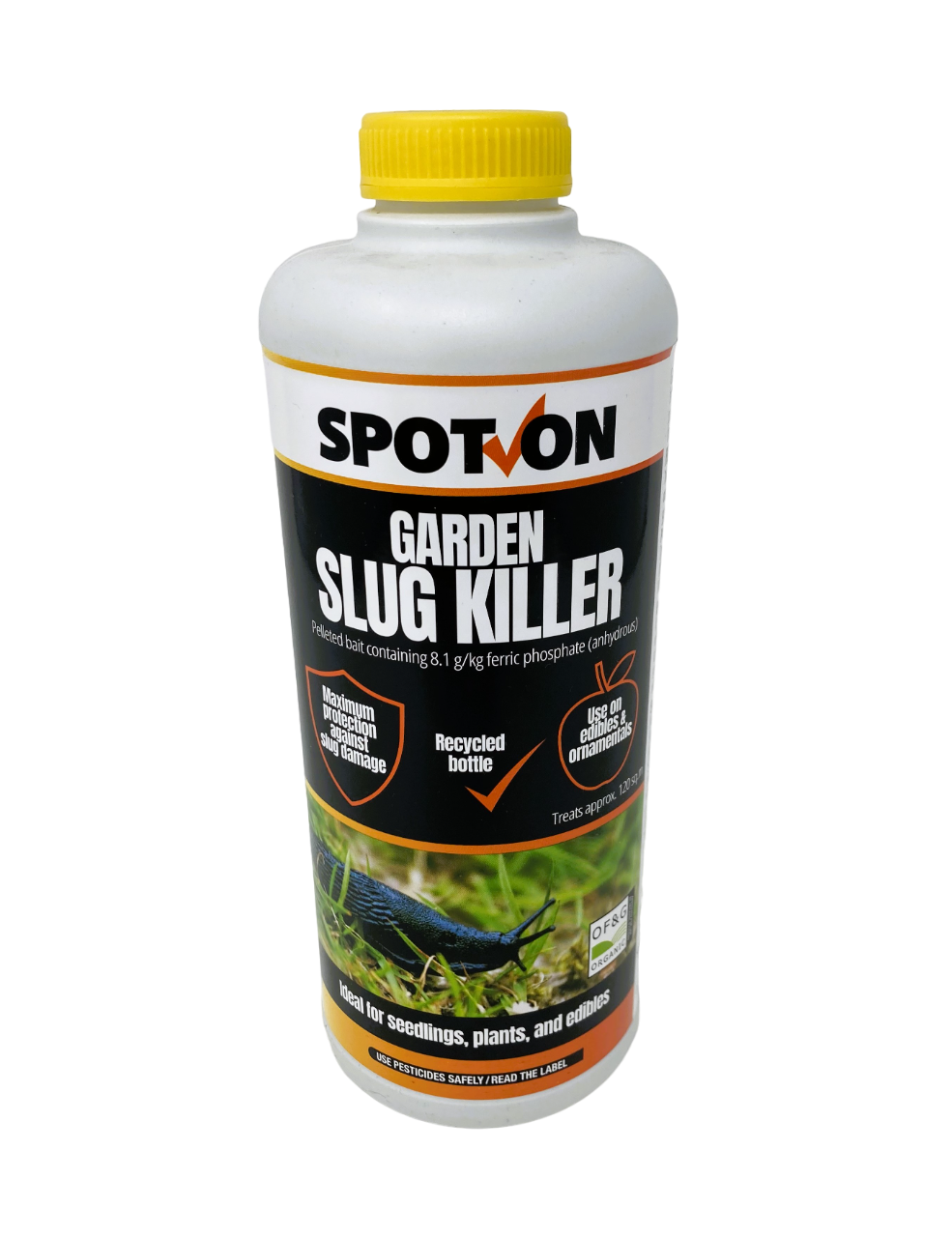 Spot On - Garden Slug Killer Pellets (Ferric Phosphate) - 600g