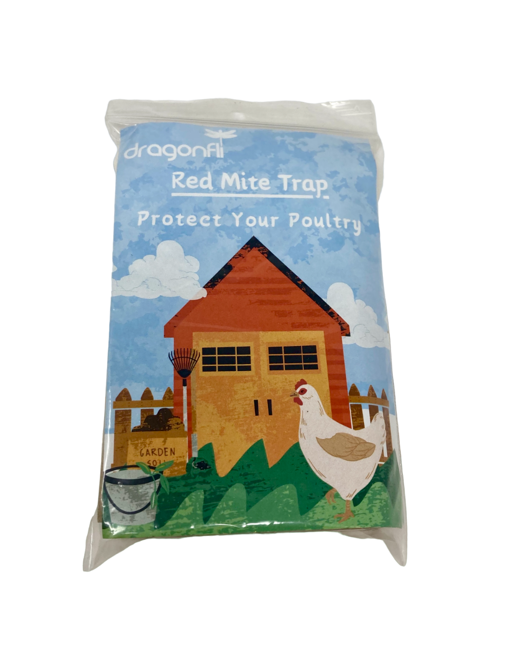 Red Mite Trap / Red Mite Detection System - Protect Birds & Poultry (Pack of 5)
