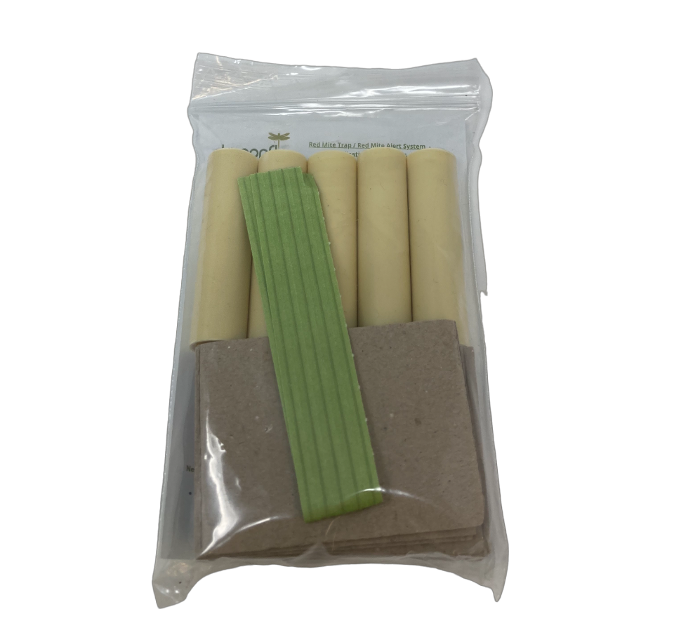 Red Mite Trap / Red Mite Detection System - Protect Birds & Poultry (Pack of 5)