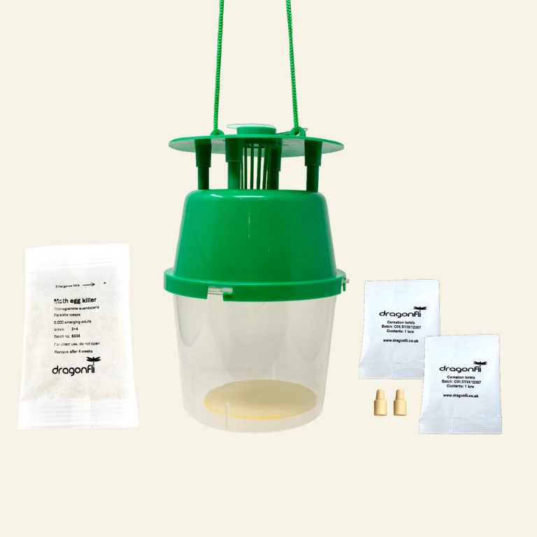 Carnation Tortrix Moth Control Bundle: Pheromone Trap & Moth Egg Killer Sachet