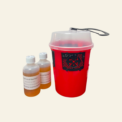 Drosophila Suzukii Fruit Fly Liquid Attractant Trap