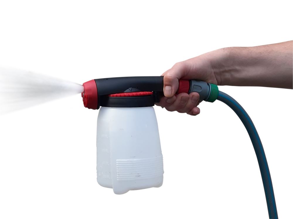 Dragonfli Nema T-Pot - Nematode Applicator (Suitable For 5-500 Million Nematode Pack Sizes)