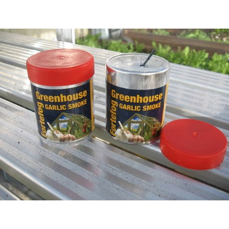 Greenhouse Garlic Smoke - Natural Greenhouse Fumigator Stimulates Plants & Repels Pests