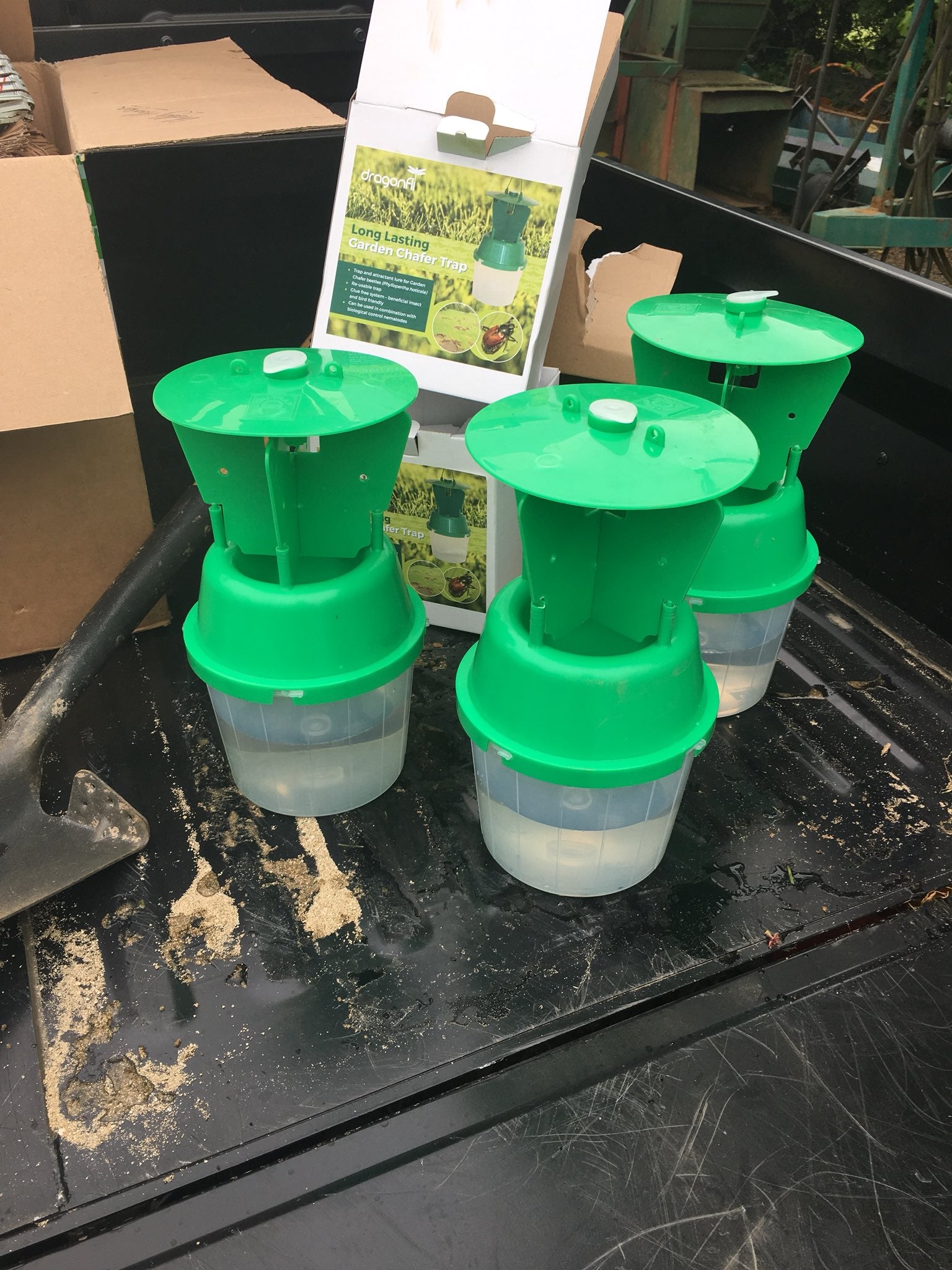 Garden Chafer Beetle Trap Including Attractant Lure