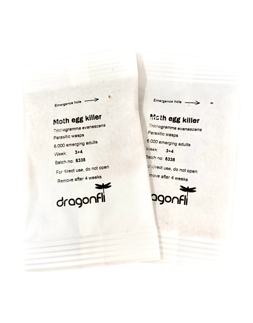 Clothes Moth Killer Mixed Bundle: 2 Trichogramma Sachets (As Seen On TV!) & 2 Pheromone Traps