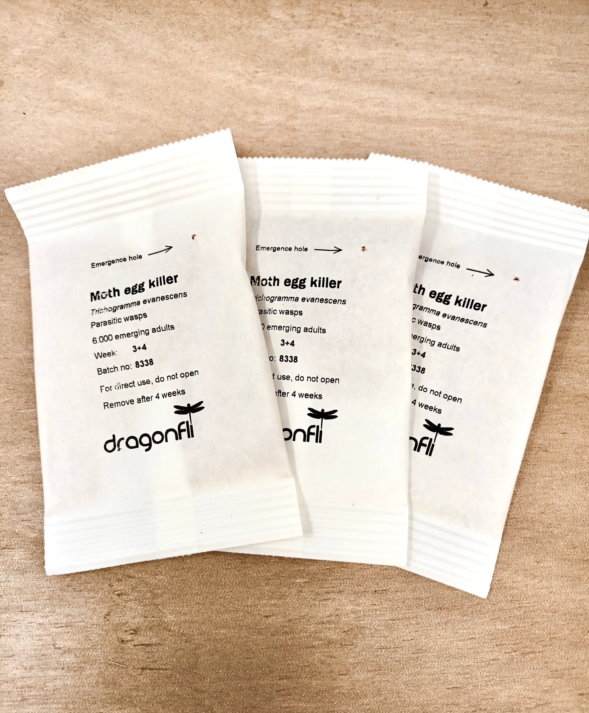 Pantry Moth Egg Killer Sachet - Trichogramma Parasitic Wasps