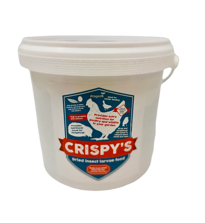 Crispy's - Nutritious Dried Insect Feed For Birds & Hedgehogs