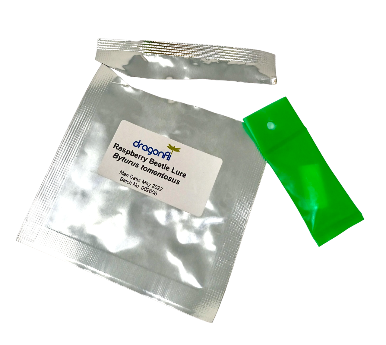 Raspberry Beetle Trap Including Attractant Lure