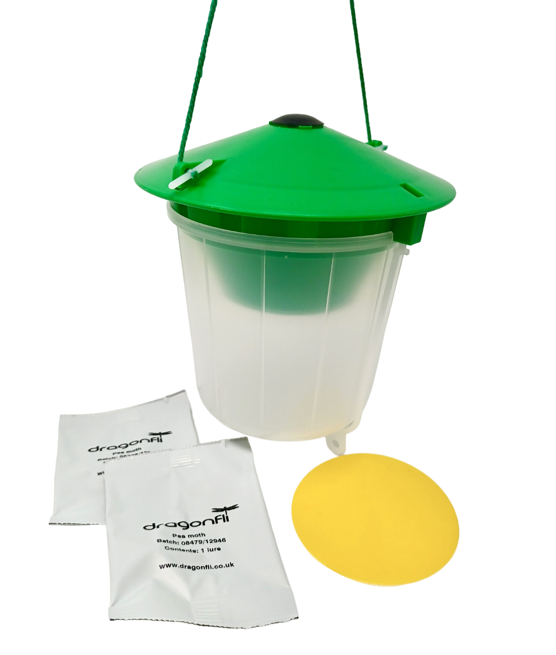 Contech Insect Traps Pea Moth Trap Bundle (2 Pheromone Traps, 4 Lures + 10 Sticky Trap Inse ...