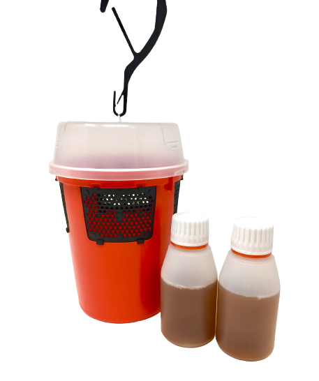 Drosophila Suzukii Fruit Fly Liquid Attractant Trap